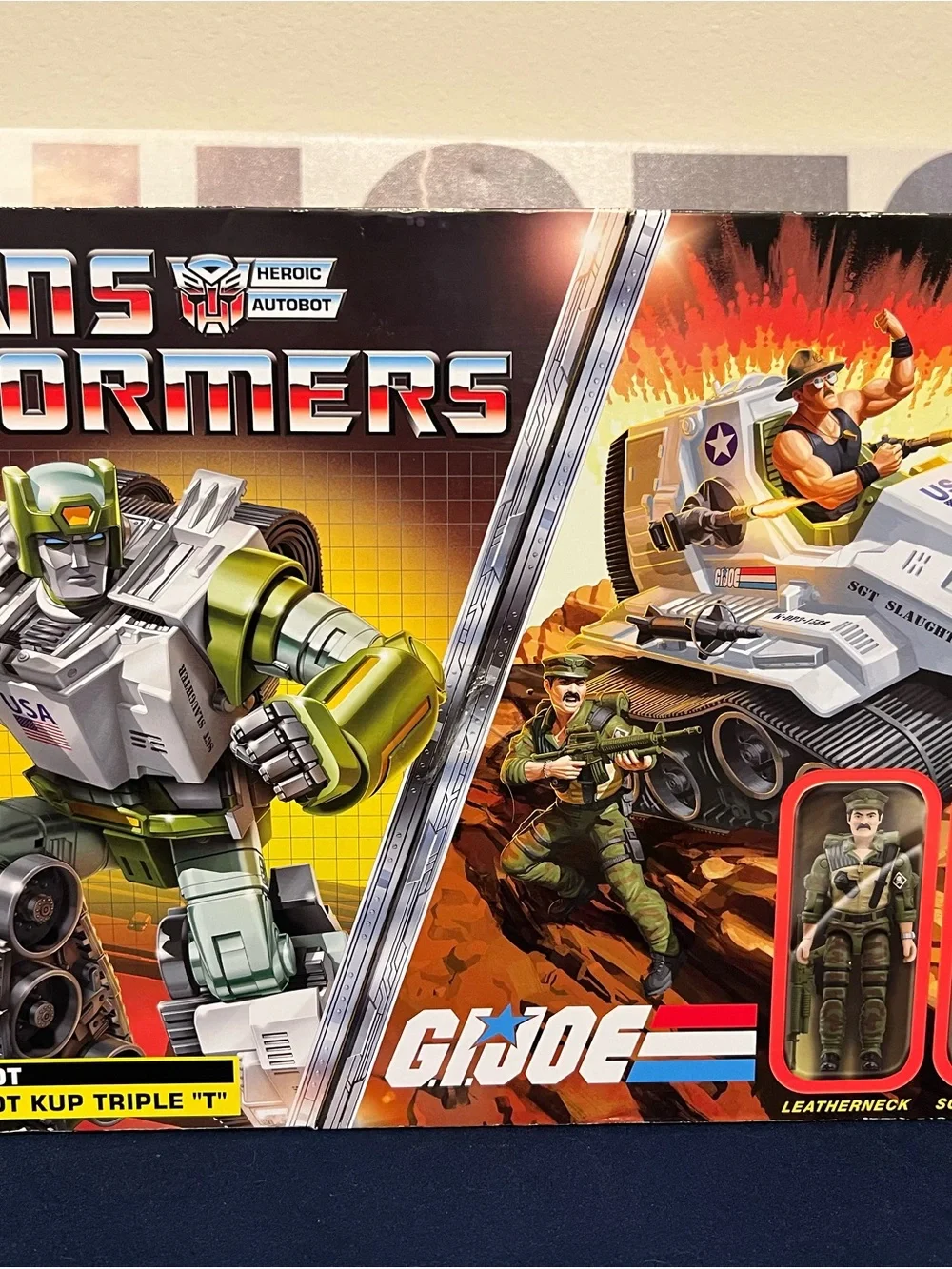 Autobot Kup & G.I. Joe Vehicle Set - Green and White